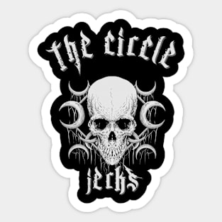 circle jerk the darkness Sticker